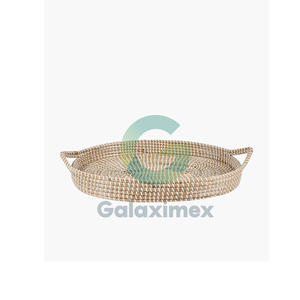 Usine Seagrass Tissé Plateaux De Service Cuisine & table top cuisine gadgets cuisine stockage panier en gros pour le stockage des aliments - Product Image 4