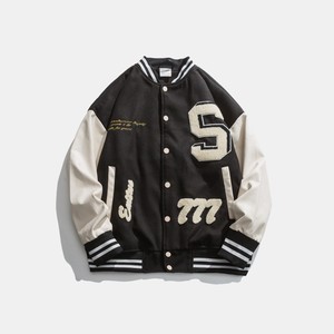 Veste universitaire personnalisée en toile de haute qualité pour hommes et femmes Baseball Style letterman avec manches en cuir Veste d'université-Taille XL - Product Image 3