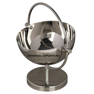 Bol à chocolat poli miroir, qualité exceptionnelle, fait à la main, bol à bonbons design, classique, élégant, luxueux, en métal - Product Image 1