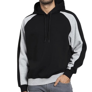 Sweat à capuche pour homme en molleton 100% coton à grammage lourd, personnalisable OEM avec applique brodée, vierge, pour automne-hiver, style streetwear - Product Image 1