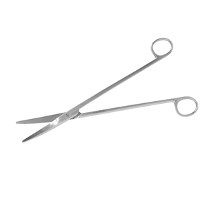 Mayo Harrington Ciseaux à dissection courbés de 9 pouces en acier inoxydable finition satinée Bandage Couronne Dissection Ciseaux à lames dentelées - Product Image 1