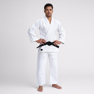 Uniforme de Judo de Doble Tejido de Primera Calidad para Adultos, Tela de Algodón Reforzada de 340g, Color y Logotipo Personalizados para Artes Marciales - Product Image 1