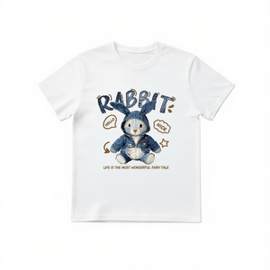 T-Shirt Unisex 100% Cotone 210GSM, Vestibilità Oversize Casual, Logo Stampato Frontalmente con Serigrafia/DTG/Schermo, Maglietta - Product Image 2