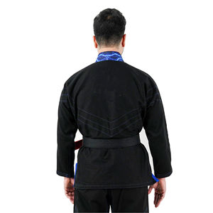 Uniforme de Jiu Jitsu personalizado de secado rápido, material de algodón y poliéster transpirable ligero para adultos, ropa de artes marciales - Product Image 6