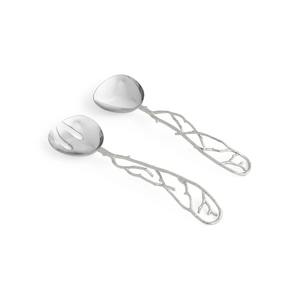 Juego de Cubiertos de Acero Inoxidable de Lujo con Acabado Plateado y Diseño Único para Cenas, Bodas y Ocasiones Especiales - Product Image 6