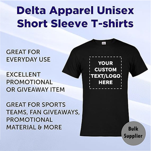 Camisetas de manga corta unisex-Paquete a granel personalizado en negro clásico-Tu lienzo en blanco para una expresión elegante - Product Image 5