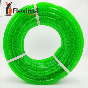 Tuyau de tuyau d'arrosage tressé en PVC à haute pression renforcé résistant aux intempéries pour le lavage de voiture d'irrigation agricole Flexible - Product Image 5