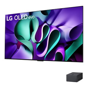 Téléviseur intelligent OLED M4 Evo 65 pouces, argent satiné, WebOS 4K UHD, haut-parleur intégré pour API OLED65M49LA - Product Image 2