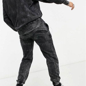 Conjunto Deportivo de Dos Piezas para Hombre, Transpirable, con Lavado Ácido, Estilo Urbano, para Uso Diario Informal - Product Image 4