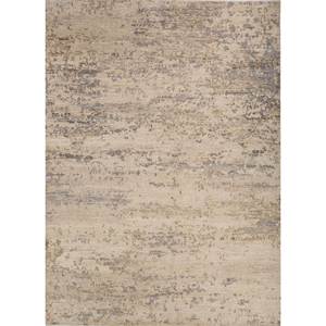 Alfombra Clásica Afgana de Lana Manifest Gold, Anudada a Mano, Rectangular 9x12, para Hogar, Sala de Estar, Pasillo, Abstracta, 10mm - RE-1541 - Product Image 1