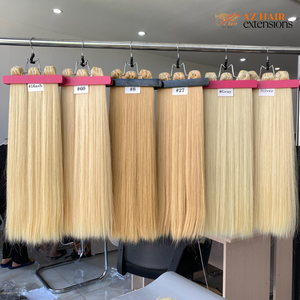 Usine en gros Double trame droite vietnamienne Remy Extensions de cheveux différentes couleurs paquet de cheveux humains - Product Image 6