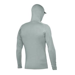 DIVESTAR Rash Guard à capuche avec logo personnalisé, protection solaire, séchage rapide, respirant, UPF50+, anti-UV, pour le surf et la natation, livraison gratuite - Product Image 5