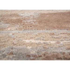 Tapis Entropy en laine et soie de bambou noué à la main, motif abstrait, pour salon, entrée, couloir, design puzzle rectangulaire - Product Image 3