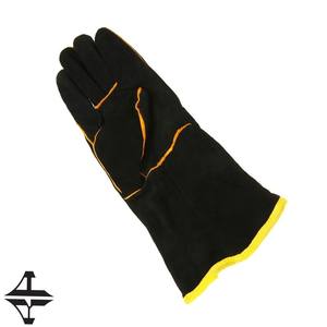 Haute Qualité Vache Split En Cuir Véritable Gants De Soudage Respirant Sécurité Travail En Plein Air Atlantique Couleur Personnalisée - Product Image 6