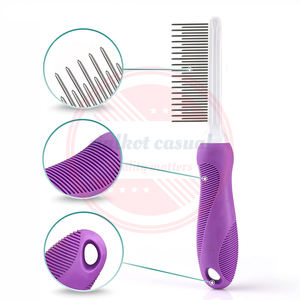 Peigne de toilettage pour animaux de compagnie, Design OEM personnalisé, prix bon marché/meilleur prix de gros, 2022 - Product Image 2