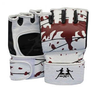 Gants de MMA en cuir personnalisés nouveauté équipement d'entraînement de combat de boxe MMA gants de boxe - Product Image 1