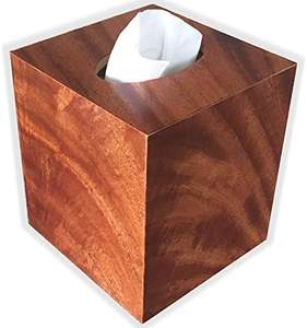 Boîte à mouchoirs en bois de qualité supérieure Boîte à mouchoirs domestique décorative Boîte à mouchoirs en bois de mangue artisanat à bas prix - Product Image 2