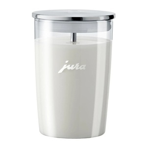 เครื่องชงกาแฟเอสเพรสโซ่อัตโนมัติคุณภาพสูง รุ่น Ju ra E8 พร้อมภาชนะใส่นมแก้ว (สีขาวเปียโน) ระดับพรีเมียม - Product Image 3