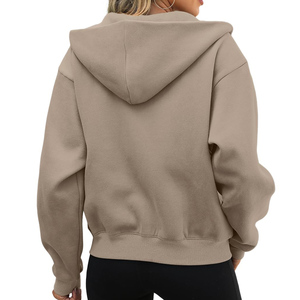 Nuevas Sudaderas con Capucha de Alta Calidad, Estilo Casual Urbano, Hombros Caídos, Transpirables, Ecológicas, 100% Algodón para Mujer - Product Image 2