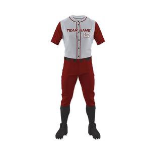 Ropa deportiva de béisbol de diseño personalizado de la mejor calidad, uniformes de nuevo patrón, uniformes deportivos de equipo transpirables y populares a bajo precio - Product Image 3