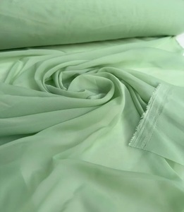 Tela de gasa verde salvia por yarda, Material ligero, tela de gasa verde ligera transparente para vestido, decoración de arco de velo - Product Image 1