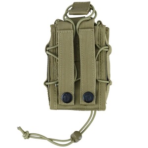 Tactical Stacker Mag - Porte-chargeur en cuir Coyote antidérapant avec système de fixation rapide, attaches MOLLE sur le corps et fixations arrière MOLLE, Camouflage Personnalisé - Product Image 3