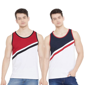 Débardeur de sport pour homme, été, fitness, gym, séchage rapide, respirant, tissu extensible en spandex, OEM ODM, marque privée - Product Image 6