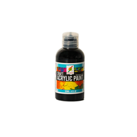 Cadeau de Noël Noel Set-120ml bouteilles de peinture acrylique pour les enfants développent l'art et la créativité sur le verre de papier de toile