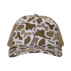 Desert Camo logotipo personalizado productos al por mayor gorra de camionero 6 paneles ala curva alta calidad promocional deporte papá gorra de camionero - Product Image 1