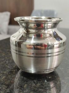 Pots à eau bénite vintage de qualité supérieure faits à la main, pot à fleurs en argent, prix de gros bon marché, articles cadeaux - Product Image 3