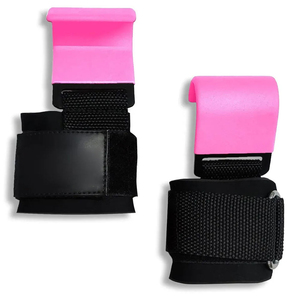 Portable Power Haltérophilie Formation Gym Sangles Crochet Haltérophilie Crochet Poignées Robuste Antidérapant avec Logo Personnalisé - Product Image 1