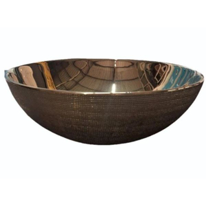 Bol de service en métal de la plus haute qualité bol décoratif de table pour la décoration de la maison et du restaurant de l'hôtel au prix de gros - Product Image 1