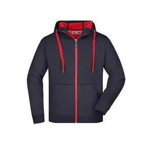 Veste double face personnalisée pour homme, sweats à capuche et sweat-shirts promotionnels personnalisés - Product Image 5