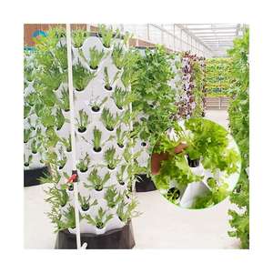 Systèmes d'hydroponie automatisés avec tour aéroponique pour l'agriculture en intérieur et les serres - Product Image 1