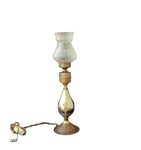 Italian antique brass Table <b>lamp</b> with glass lampshadeb Moroccan table <b>lamp</b> brass light best selling product of 2022 - Product Image 1