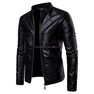 Chaquetas de Cuero en Venta al Mejor Precio, Chaqueta Transpirable e Impermeable para Hombre de Talla Grande con Logotipo Único - Product Image 6