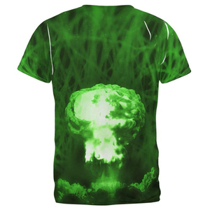 Camisetas Casuales Duraderas para Hombre, de Secado Rápido, de Algodón y Fibra de Bambú, Tejido de Punto, Impresión por Sublimación, Corte Ajustado, Manga Corta - Product Image 2