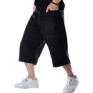 Pantalones Cortos Vaqueros de Primera Calidad, Estilo Nuevo, Hechos a Medida, 100% Algodón, Casuales, de Tiro Medio, Impermeables, Ecológicos, de Color Sólido, Hechos en Pakistán para Hombre - Product Image 3