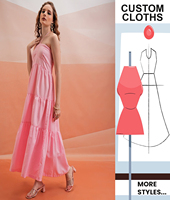 Mode été personnalisé licou cou robe pour femmes à plusieurs niveaux Maxi robe dame élégante décontractée femme robe fabriquée en Inde