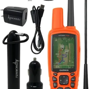 Good Discounted Price Original Garmins Astro 430 GPS/GLONASS Handheld Dog Tracking with Wearable4U Power Pack Bundle