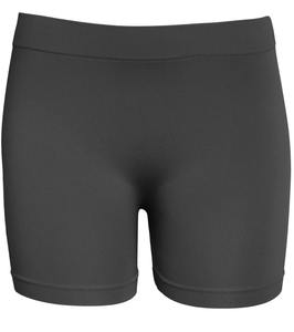 Y2K Shorts de motard en coton pour femmes taille élastique respirant confortable maigre teint uni avec nœud bouton décoration en gros - Product Image 3