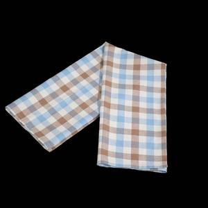 Serviettes de cuisine personnalisées avec logo pour une utilisation en cuisine, très absorbantes, séchage rapide, en coton avec motif à carreaux - Product Image 6