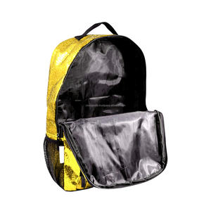 Mochila con purpurina sublimada hecha a medida con soporte de carga, mochilas deportivas informales de porristas, mochilas con purpurina de gran venta - Product Image 2