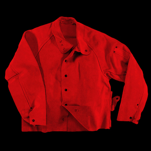 Chaqueta de soldadura hecha en Pakistán, ropa de trabajo de cuero estándar de exportación, chaqueta de soldadura para hombres y mujeres, diseño resistente al fuego - Product Image 2