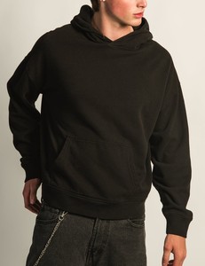 Vente en gros Sweat à capuche grande taille 500gsm surdimensionné 100% coton Pull à capuche lourd Logo personnalisé vierge - Product Image 1