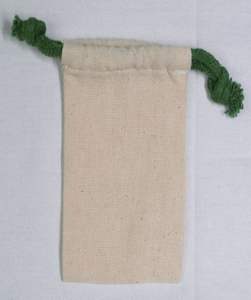 Bolso con cordón de algodón orgánico 100% de lujo, estampado personalizado, ecológico, reutilizable, embalaje de regalo para mujer, diseño de cuerda de moda para - Product Image 6