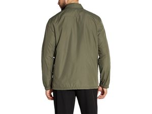 Snap Buttons เสื้อโค้ชผู้ชายสีล้วน,เสื้อแจ็คเก็ตผู้ชายเสื้อโค้ททรงโค้ชน้ำหนักเบาออกแบบโลโก้ได้ตามต้องการ - Product Image 3