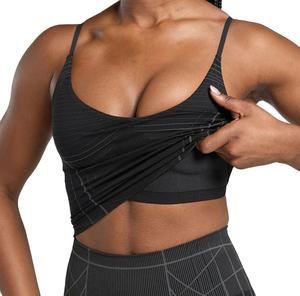 Conjunto Deportivo Informal Ecológico y Transpirable para Yoga con Cierre de Cordón y Logotipo Frontal, Ideal para el Gimnasio y la Calle - Product Image 6