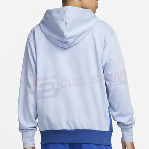เสื้อฮู้ดดี้คุณภาพพรีเมียมสำหรับผู้ชาย เสื้อผ้าลำลองสำหรับฤดูหนาว สี ขนาด และโลโก้สั่งทำได้ ระบายอากาศได้ดี มีกระเป๋า ผลิตจากผ้าฝ้ายผสมโพลีเอสเตอร์แบบถัก - Product Image 2