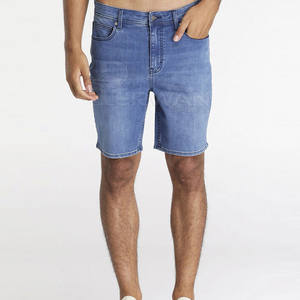Nouveau style de shorts en jean pour hommes, marque privée OEM, service sur mesure, vente en gros, nouveauté, shorts en jean - Product Image 1
